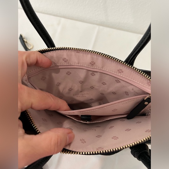 NWT Kate Spade New York “Margaux Spade Stud Medium Satchel” +dust/storage bag - Picture 11 of 16